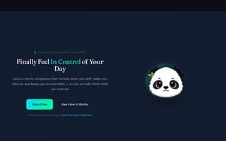 Screenshot of meetdaryl.ai