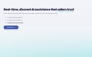 Screenshot of meethero.ai