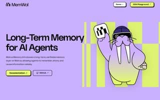 Screenshot of memwal.ai