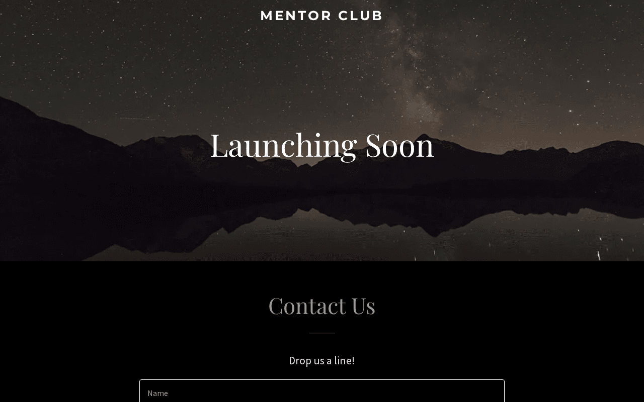 Screenshot of mentorclub.ai