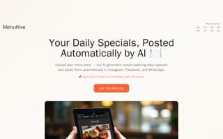 Thumbnail of menuhive.ai