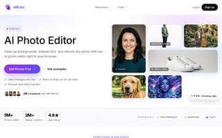 Screenshot of mifoto.ai
