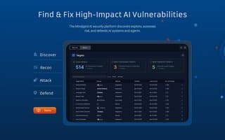 Screenshot of mindgard.ai