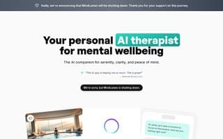 Screenshot of mindlumen.ai