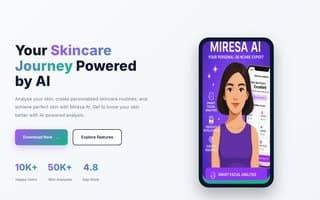 Screenshot of miresa.ai