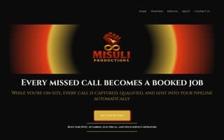 Screenshot of misuli.ai