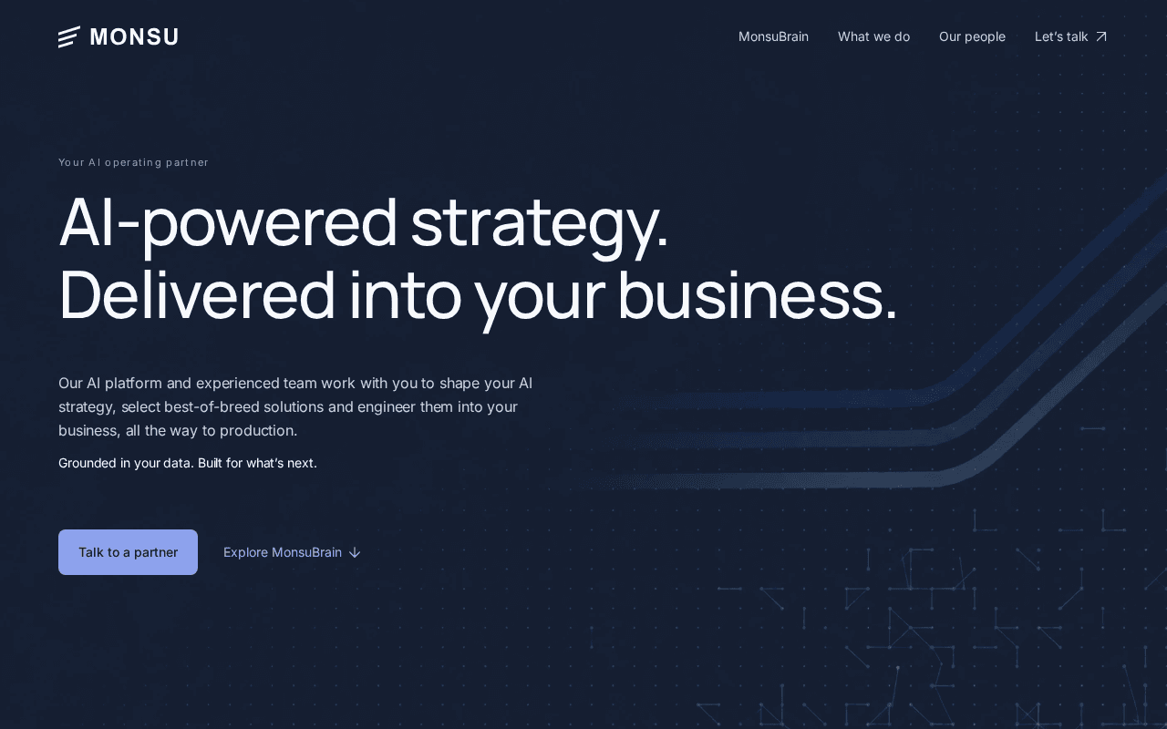Screenshot of monsu.ai