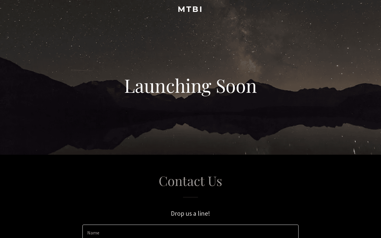 Screenshot of mtbi.ai