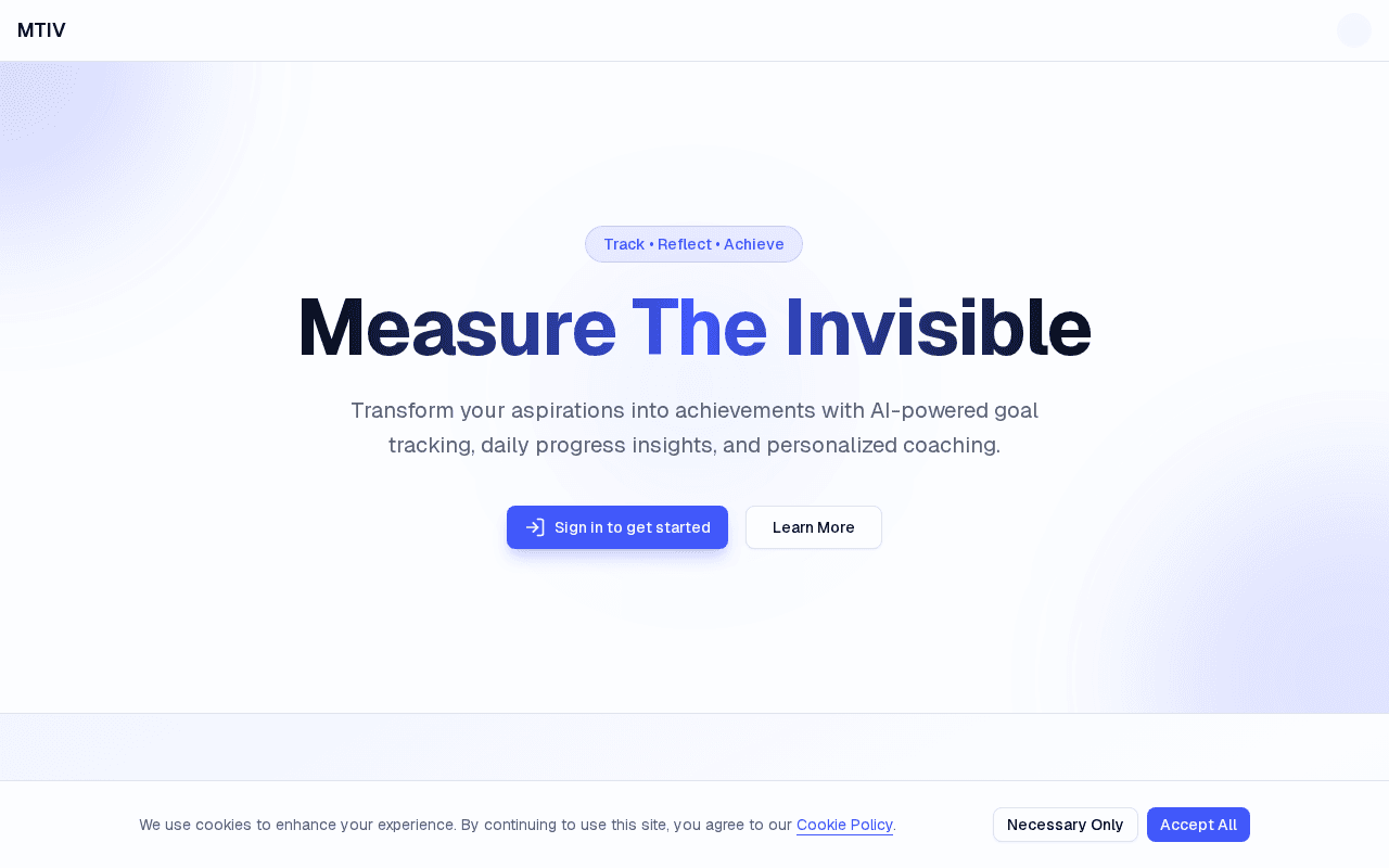Screenshot of mtiv.ai