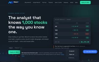 Screenshot of mworx.ai