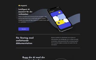 Screenshot of myami.ai