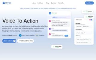 Screenshot of myko.ai