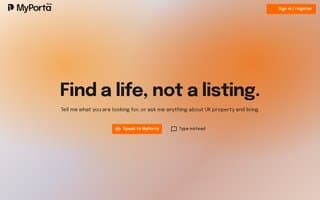 Screenshot of myporta.ai