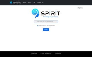 Thumbnail of myspirit.ai
