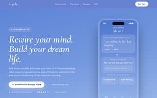 Screenshot of myvela.ai