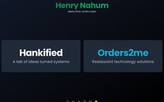 Screenshot of nahum.ai