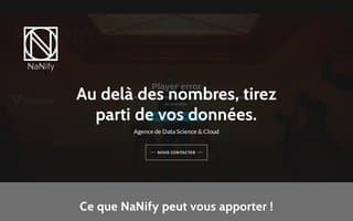 Screenshot of nanify.ai