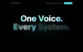 Screenshot of navica.ai