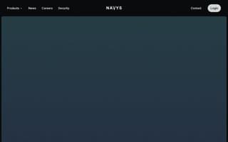 Screenshot of navys.ai
