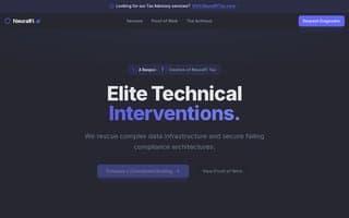 Screenshot of neuralfi.ai