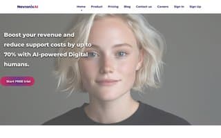 Screenshot of nevronix.ai