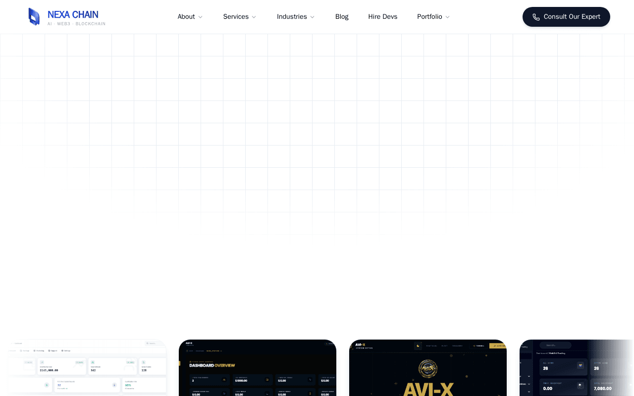 Screenshot of nexachain.ai