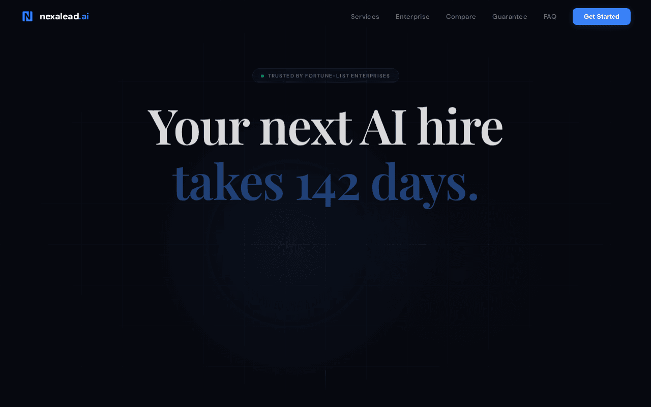 Screenshot of nexalead.ai