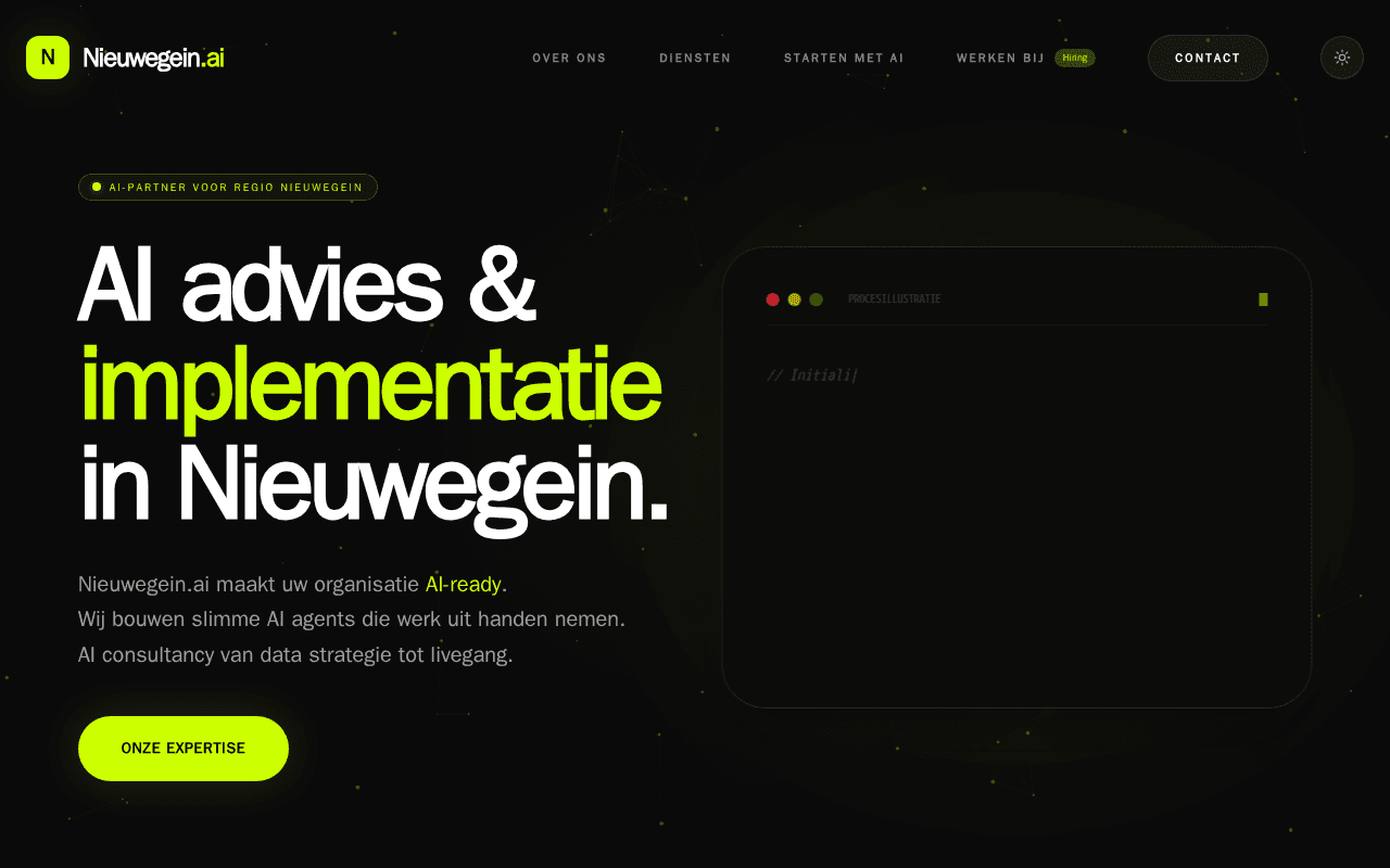 Screenshot of nieuwegein.ai