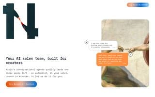 Screenshot of ninjo.ai