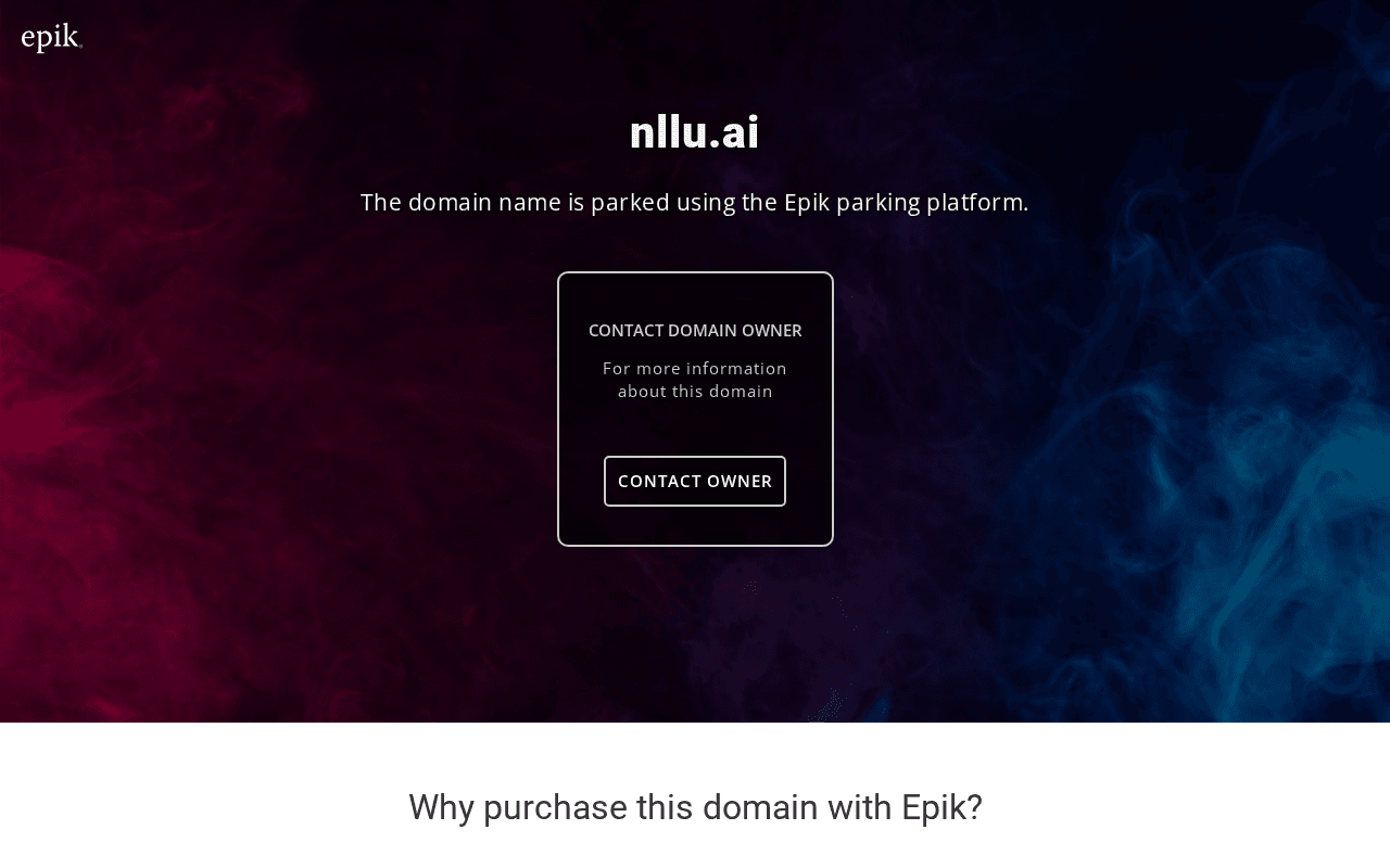 Screenshot of nllu.ai