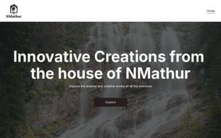 Thumbnail of nmathur.ai