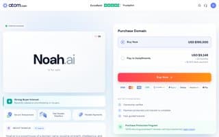 Screenshot of noah.ai