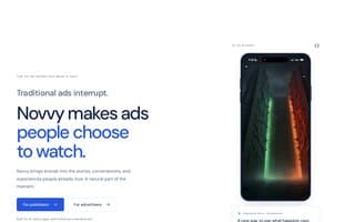Thumbnail of novvy.ai