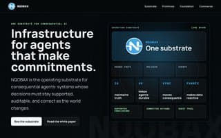 Screenshot of nqobax.ai