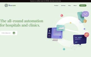 Screenshot of nuacare.ai