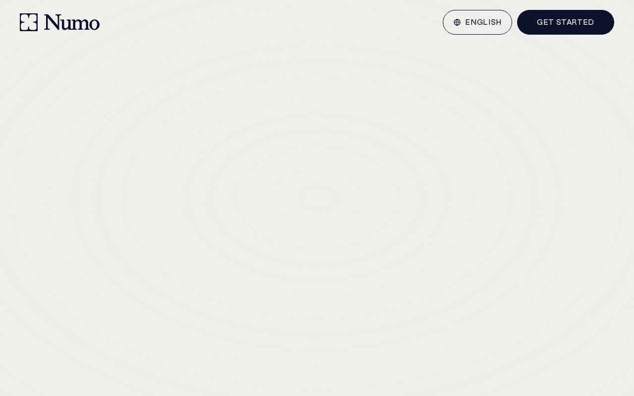 Screenshot of numolabs.ai