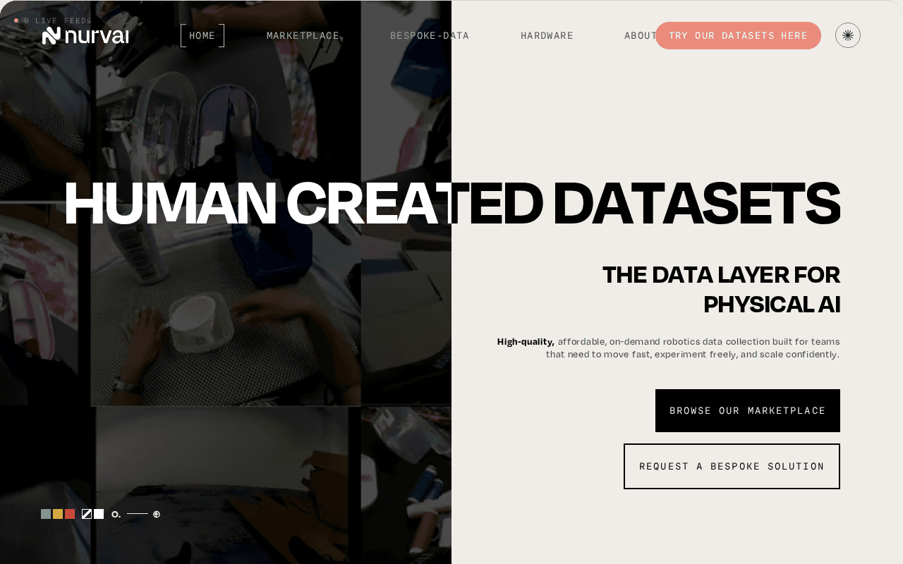 Screenshot of nurvai.ai