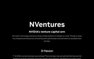 Screenshot of nventures.ai