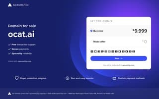 Screenshot of ocat.ai