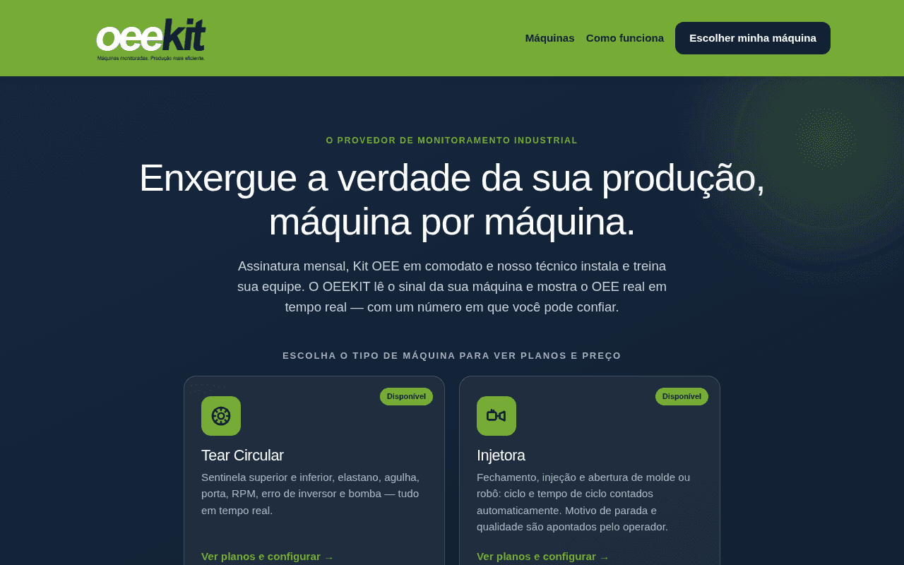 Screenshot of oeekit.ai