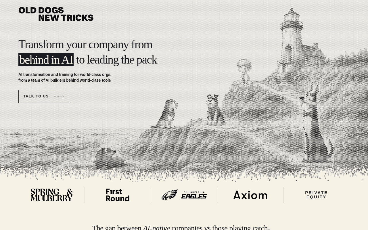 Screenshot of olddogs.ai