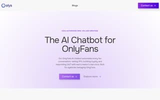 Screenshot of olys.ai