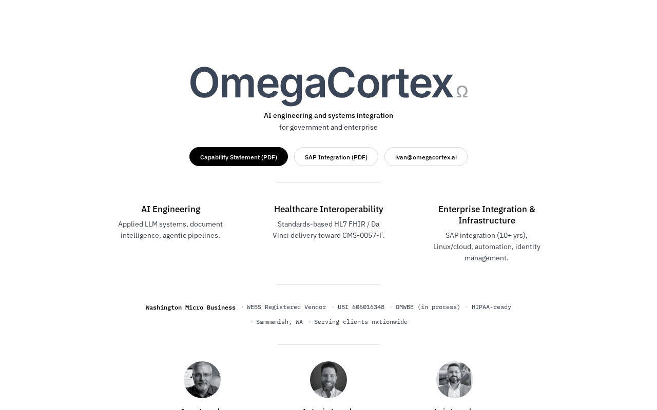 Screenshot of omgagi.ai
