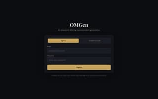 Thumbnail of omgen.ai