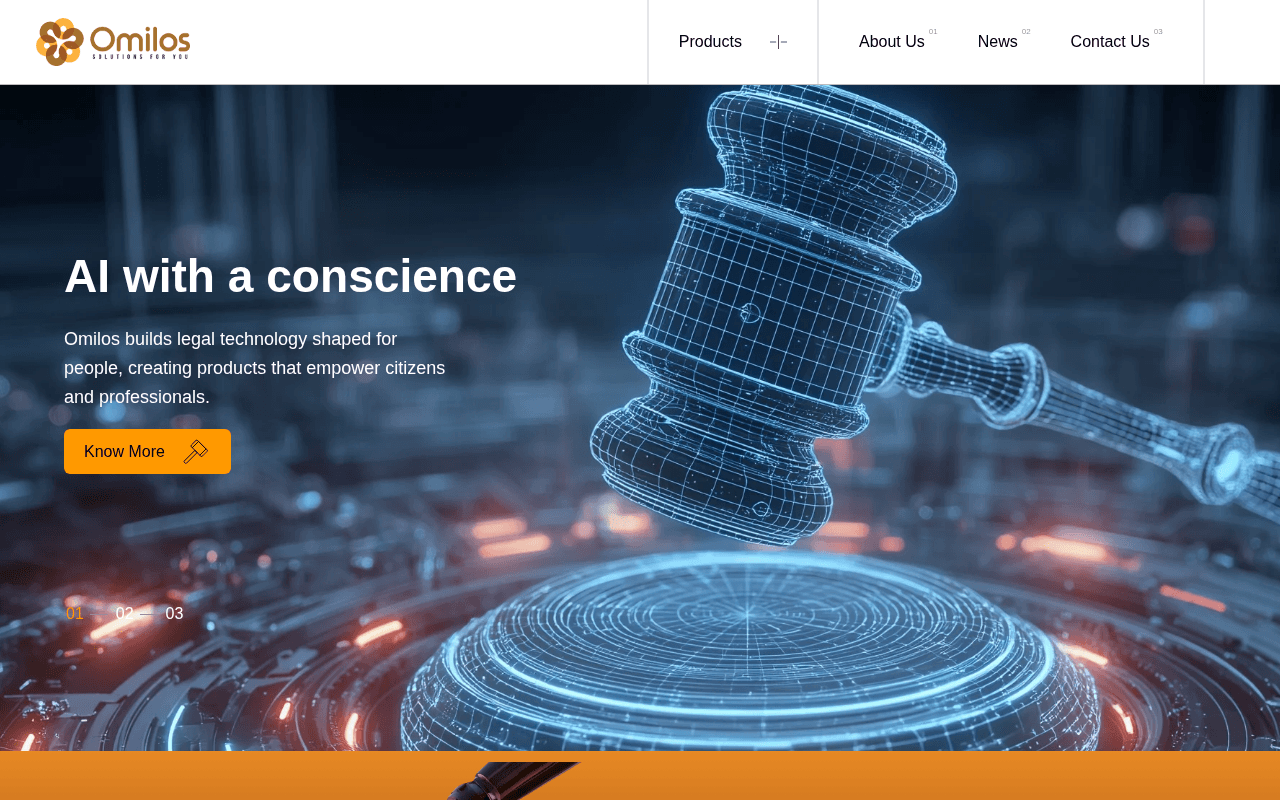 Screenshot of omilos.ai