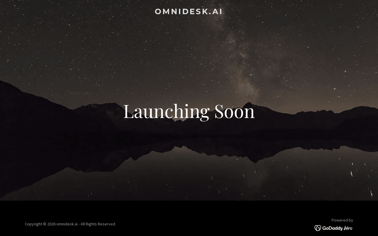 Screenshot of omnidesk.ai