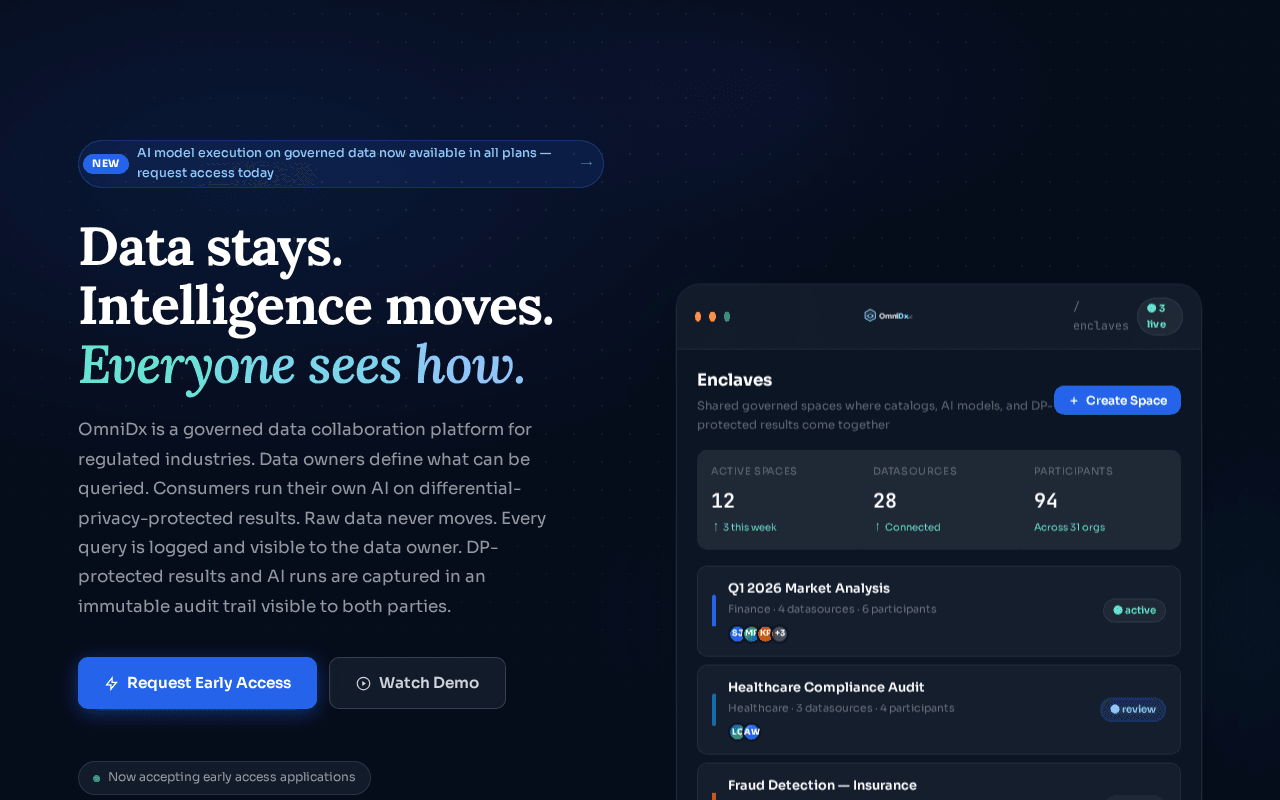 Screenshot of omnidx.ai