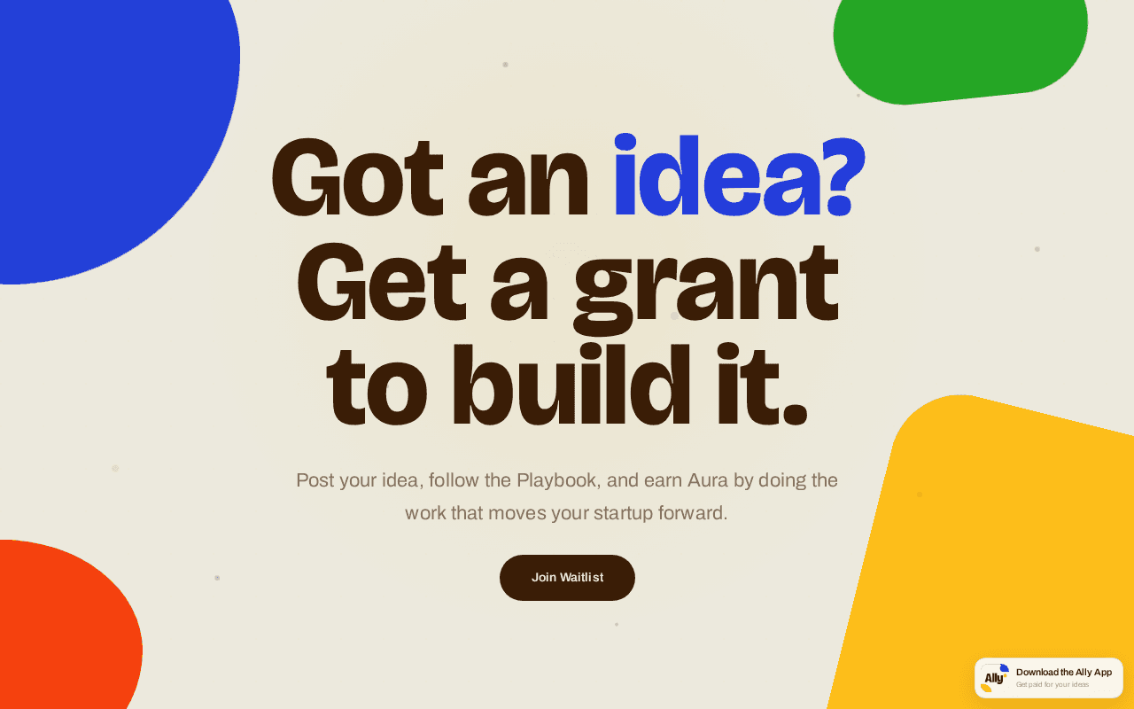 Screenshot of onally.ai