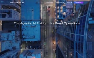 Screenshot of oncorps.ai
