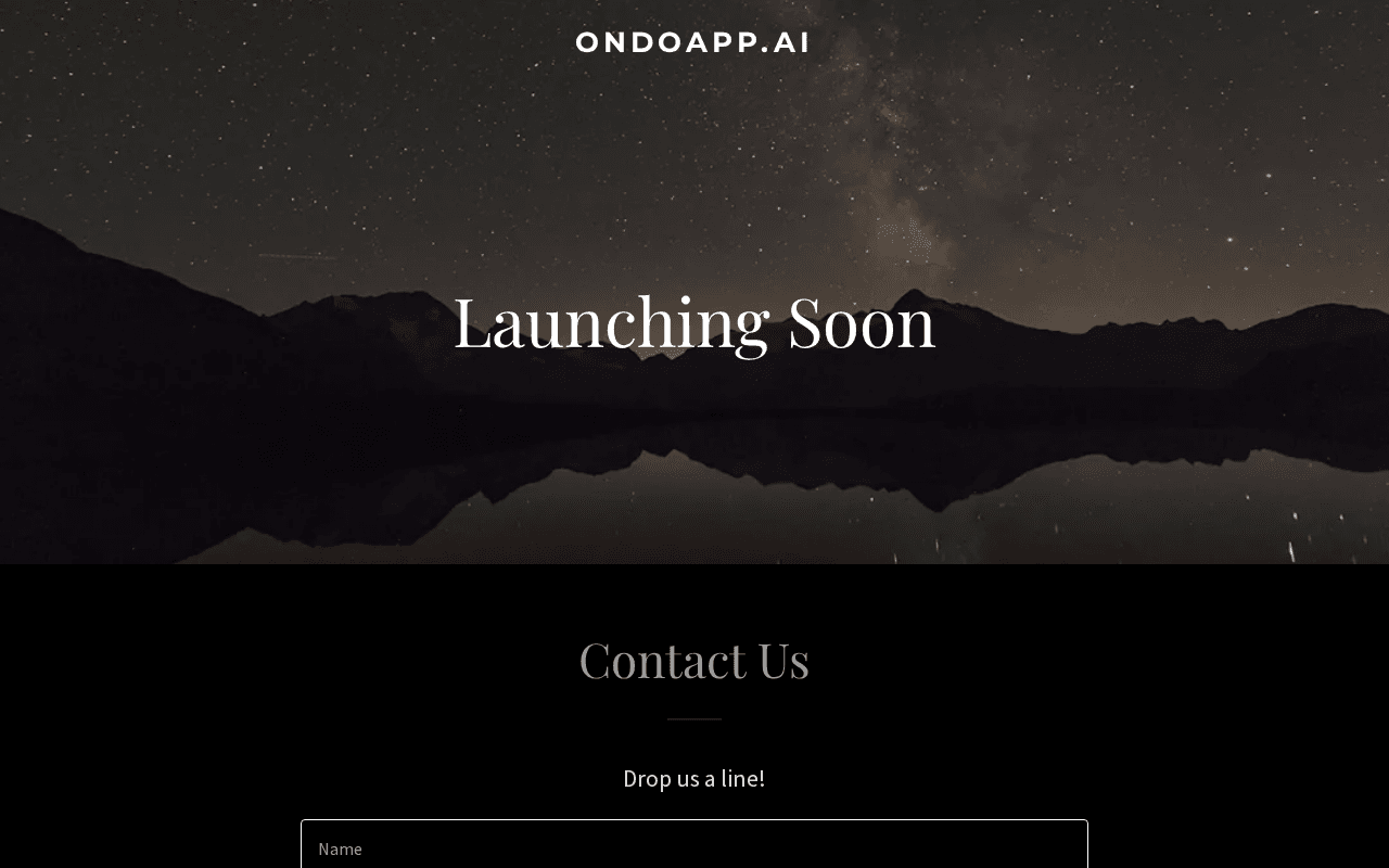 Screenshot of ondoapp.ai
